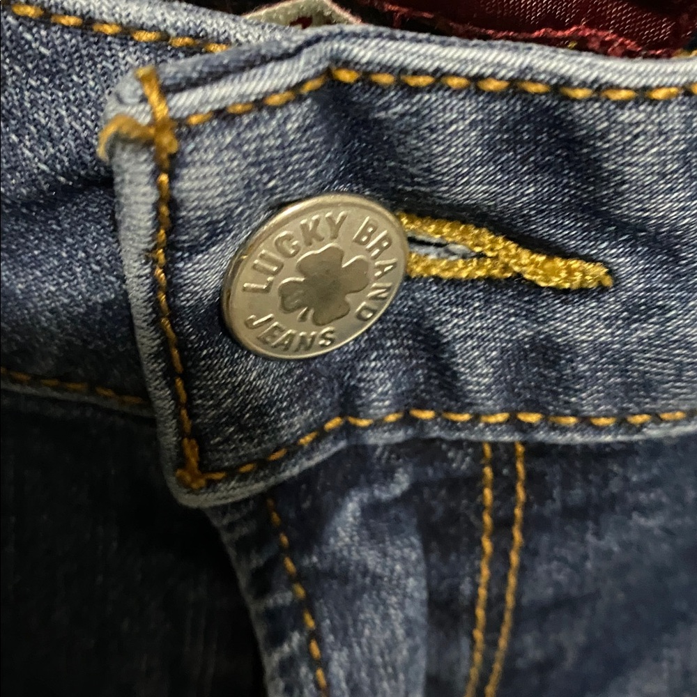 Lucky 🍀 Lola straight jeans sz 6/28 reg. These are super cute🤩 - Picture 4 of 9